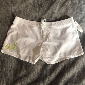 O’NEILL board shorts sz 11 NWT white